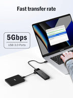 Lemorele USB C Docking Station Dual Monitor 10- in-1 Triple Display Laptop Hub Multiport Adapter w/2 HDMI 4K+VGA+3 USB3.0/2.0+TF/SD 2.0+Audio+100W PD, USB C Dongle for Mac/Dell/HP/Lenovo/Surface