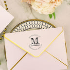 EAQ Custom Stamp Self Inking Return Address Stamp, Personalized Stamp with Text Logo | Business Logo Stamp | Address Stamp | Wedding Stamp