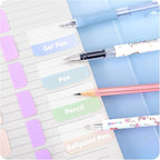 ELII 480 Pcs Morandi Tabs 1 inch Sticky Index Tabs, Writable and Repositionable Book Tabs Flags Colored Page Markers Labels for Reading Notes, Classify Files