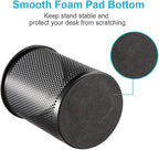 Comix Pen Holder Desk Organizer, Wire Mesh Pencil Cup with Foam Pad and Non-Slip Bottom Office Supplies Desk Accessories for Home Office School, 1 Pack
