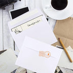 70 Packs Invitation Envelopes, A2 Envelopes White, Postcard Envelopes, Envelopes for 4.5x5.5 Cards, Envelopes for Invitations, Envelopes Self Seal for Photos RSVP, Greeting Cards