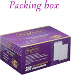 300 Pack 10x13 White Catalog Envelopes Peel & Seal Security Mailing Envelopes 120GSM Kraft Paper self Seal Envelopes for Invitations Papers Photos Documents Pictures Papers Files