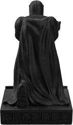 Windbreaker Soldier Knight Pen Holder Personalized Desk Accessory, Mobile Phone & Gaming Controller Holder, Device Stand Gift for Medieval Enthusiasts (Black)