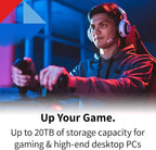 Toshiba X300 4TB Performance & Gaming 3.5-Inch Internal Hard Drive – CMR SATA 6 GB/s 7200 RPM 512 MB Cache - HDWR740XZSTA