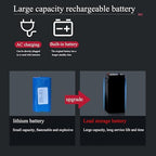 660lb Industrial Platform Scale with Wheels Computing Floor Digital Scale with Accurate LB/KG Price Calculator High Definition Displa Foldable for Weighing Luggage Package Shipping Mailing