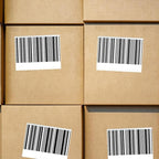 PSBM Thermal Transfer Labels, 4x4 Inch, 4 Rolls, 1475 Labels/Roll, 3 Inch Core, Perforated, Must Have Thermal Ribbon (Not Included)