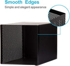 Comix Mesh Pen Holder Desk, Wire Pencil Holder with Foam Pad and Non-Slip Bottom Office Supplies Desk Organizer for Home Office School, 1 Pack