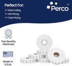 Perco USE by Labels for Monarch 1136 Price Gun - Buy 2 Sleeves Get 1 Free! 24 Rolls, 42,000 Labels - with Bonus Ink Rolls