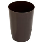 HOLDN’ STORAGE Small Trash Can - 1.58 Gallon Open Top Waste Bin, Compact Waste Can Perfect for Bathroom, Kitchen, Office, Dorm - Durable Garbage Can - Metallic Brown