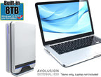 Avolusion PRO-X Series USB 3.0 External Hard Drive for WindowsOS Desktop PC/Laptop (White) - (8TB) (Renewed)