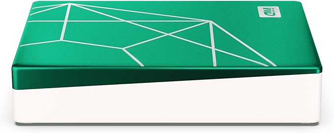 WD 6TB My Passport Ultra Portable Hard Drive HDD, 20th Anniversary Emerald Drive, USB-C, with Backup Software and Password Protection - WDBECU0060BGN-WESN