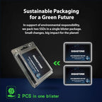 Gigastone 2TB NAS SSD Drive (2-Pack) 24/7 Durable TLC High Endurance RAID Data Storage Network Attached Storage 2.5" SATA Internal Solid State Hard Drives