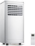 ZAFRO Portable Air Conditioners, 10000 BTU, 3 in 1 Portable AC Unit with Window Kits, Fan & Dehumidifier Modes, Cools up to 450 Sq.Ft, LED Display/Remote Control, 24H Timer for Living Room, Bedroom