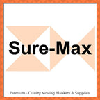 Sure-Max Premium Carton Packing Tape 1.8 mil 330 Feet (110 Yards) - Clear - 12 Rolls