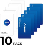 Anviz 10 Pack Proximity RFID Card, 125kHz EM Card, Time Clock Card, Employee Badge, Keyless Access Control, for Clock in and Out and Access Control System, Read only(3.3" x 2.1")