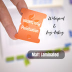 Index Tabs for Publication Manual 7th Edition - Book Not Included - Laminated, Color-Coded Tabs with Blank Options for Easy Reference and Organization