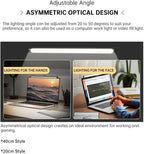 Computer Light with Clamp, Desk Lamp, Lamps for Office, 5500K Ultra Bright Adjustable Dimming, Desk Lights for Computer, Outdoor use.