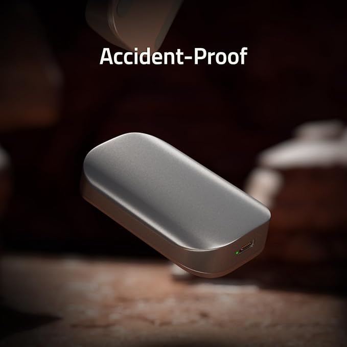 SK hynix Beetle X31 2TB Portable SSD with DRAM, up to 1050MB/s, USB 3.2 Gen2, External Hard Drive Compatible with PC, Mac, Laptop, PS5 (Dark Grey)