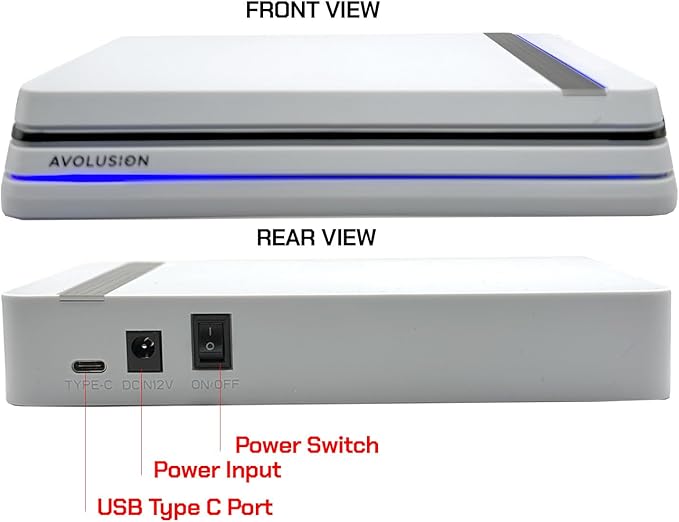 Avolusion PRO-X Series USB 3.0 External Hard Drive for WindowsOS Desktop PC/Laptop (White) - (12TB) (Renewed)