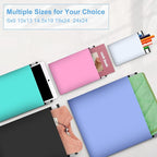 120-Piece White Poly Mailers - 6x9 Inch Shipping Envelopes with Self-Adhesive Seal, Waterproof and Tear-Proof Postal Bags