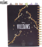 Innovative Designs Disney Villains Journal Notebook, Spiral Bound, 144 Lined Pages, 8 x 7 inches, Light Green, Disney Princess Movie Characters
