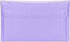Purple Side-Loading Bubble Mailers 8 x 5 Inches,Self-Seal Padded Mailing Envelopes, Pack of 27