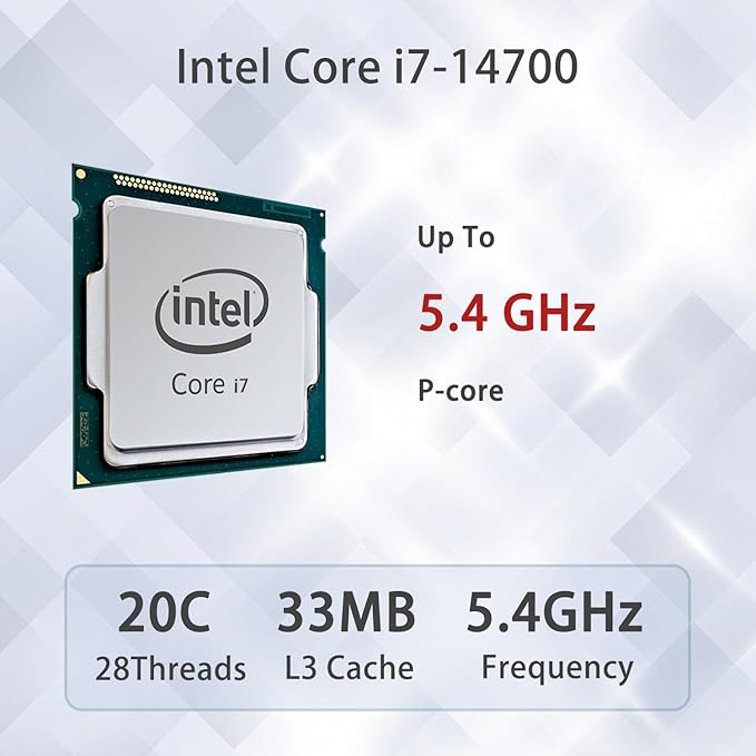 Lenovo ThinkCentre M70s Small Form Factor Business Desktop, Intel 20-Core i7-14700, 32GB DDR5, 1TB SSD, HDMI, DP, Wi-Fi 6, Wired KB & Mouse, Win 11 Pro, Bundle with ADATA UC310 64GB USB Flash Drive