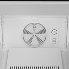 KoolMore KM-MDR-1D-6C 6 Cu. Ft. Commercial One Glass Door Display Upright Beverage Refrigerator Cooler Merchandiser-22.8 in. x 21.4 in. x 52.7 in. [Black]