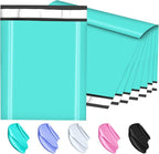 Poly Mailers 14.5x19, Large Poly Mailers 100 Pack, Shipping Mailers with Self Seal Adhesive, Waterproof and Tear-Proof Mailers Poly Bags for Small Business (Teal）