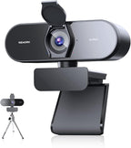 4K Webcam with Sony Sensor, PDAF Autofocus, 1080P@60FPS, 2 Noise Reduction Mics, Auto Light Correction, USB Plug&Play, Privacy Cover, 79°FOV, Streaming Camera for PC, Mac, Laptop, Video Calls