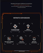 4 Ports Multi-Port USB 3.0 Hub, USB Type C to USB 3.0 4-in-1 Hub Adapter Station with a USB C Power Port for Laptop, Flash Drive, Keyboard, Mouse, Transfer Rate tp to 5Gbps