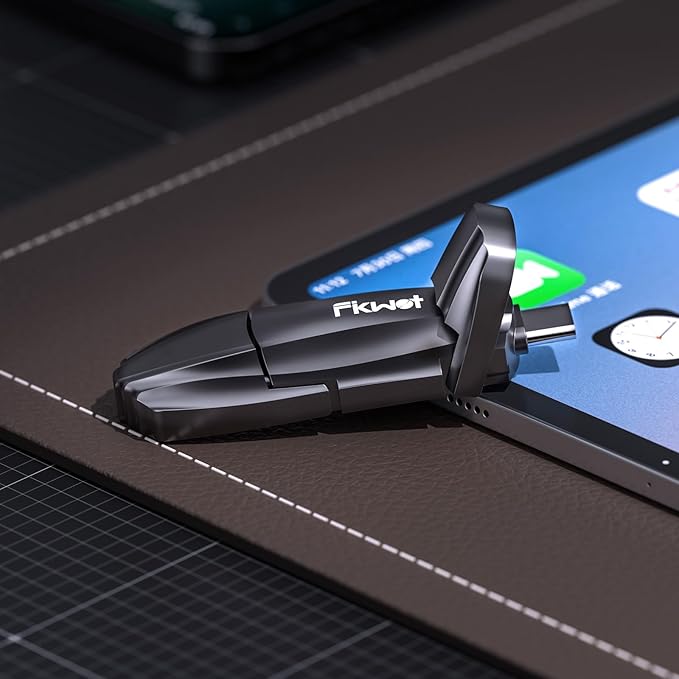 External SSD USB Flash Drive 512GB, Up to 550MB/s 2-in-1 Type C+ USB A USB3.2 Gen2 Solid State Thumb Drive SSD Stick for iPhone 15/16/Android/Windows/Mac/PC/Laptops