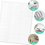 L LIKED Printable Address Labels, 1" x 2-5/8", 1,500 Labels, 30 per Sheet, Label Stickers for Envelopes (50 Sheets)