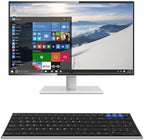 Arteck HB193 Universal Bluetooth Keyboard Multi-Device Stainless Steel Full Size Wireless Keyboard for Windows, iOS, Android, Computer Desktop Laptop Surface Tablet Smartphone Rechargeable Battery