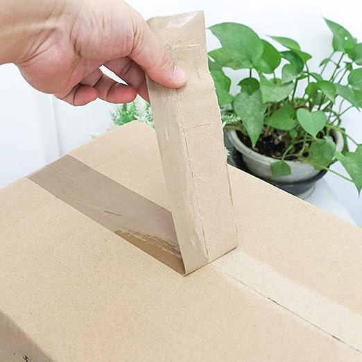 BOMEI PACK 36Rolls Brown Packing Tape with Dispenser, Box Packing Tape Rolls for Packaging, Shipping and Moving, 2.4Mil 1.88 Inch x 60 Yard