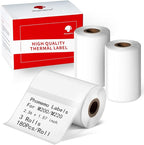 Phomemo M220 Labels,3 Rolls Self-Adhesive Stickers, 2.36'' x 1.57'' Compatible with Phomemo M220/M250/M260/M221/M200 Label Maker, for Office,Warehouse,Address,Mailing,Price Tag,180Pcs /Roll