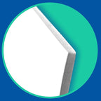 Flipside Products 30" x 40" White Foam Board, Arts and Crafts, 3/16" Thick, Presentations, Large Signboards, Backing Board, Display, Pack of 10