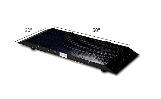 Liberty LS-920-2k Industrial Portable Floor Scale for Small Animal, Platform 50" x 20" / up to 2000 lbs (Scale System Imported)