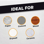 WOD MT5 Utility Grade Masking Tape, 6 inch x 60 yds. for Home or Office air-Dry Painting, Labeling, & Packing. Leaves no Residue