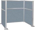 Versare Hush Panel Cubicle Kit | Workstation Partition Walls | Sound Dampening Cubicle Walls | Partitions for Desks