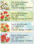 Colorful Images Nature’s Grace Floral Return Address Mailing Labels, Personalize with Name & Address, Set of 240 Self Adhesive, Easy Peel Flat Label Sheets, Small, 12 Designs