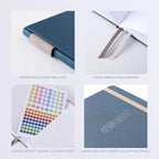 Quarterly Undated Planner - Goal Setting And Weekly Planner, Productivity Tools, Time-Management, Habit Tracker, Navy