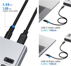 Powered USB Hub 10Gbps, 17 Ports 96W USB 3.2 Hub(10 USB-A 3.2 Ports+3 QC 24W Fast Charging Ports+2 USB-C 3.2 Ports+SD/TF Card Reader), 12V/8A Power Adapter for Laptop, PC, Computer, HDD,Flash Drive