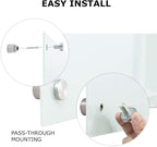 Dry Erase Boards Glass Whiteboard Magnetic 3'x 2' Frameless