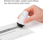 Guard Your ID Advanced Security Roller 2.0 for Identity Theft Prevention Stamping White