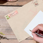 Colorful Images Nature’s Grace Floral Return Address Mailing Labels, Personalize with Name & Address, Set of 240 Self Adhesive, Easy Peel Flat Label Sheets, Small, 12 Designs