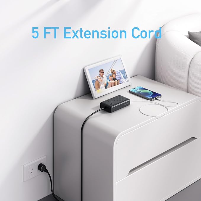 Charging Station 140W USB C Charger Block, Upgraded GaN III 8-in-1 Fast Charging Station Hub，PD 65W Laptop Charger Adapter Compatible with Compatible with MacBook Air/Pro,iPhone16/15,Galaxy S24 etc