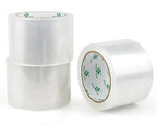 BOMEI PACK 3 inch Wide Heavy Duty Packing Tape, 2.4 Mil 3.0 Inch x 60 Yards, 3 Refills Rolls Clear Box Tape for Moving, Shipping, Mailing and Packaging