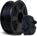 FLASHFORGE Carbon Fiber PLA Filament 1.75mm, Carbon Fiber Reinforced PLA 3D Printer Filament, 1KG Spool Dimensional Accuracy +/- 0.02mm, High Strength & High Abrasion-Resistance (PLA-CF Midnight Blue)
