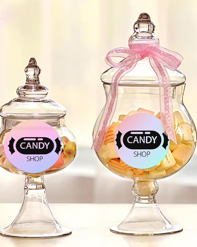 3 inch Round Thermal Labels, Thermal Printer Labels use for Barcode, Shipping, Customized, Circle Direct Thermal Stickers 500 Labels for Printer, 3 Color